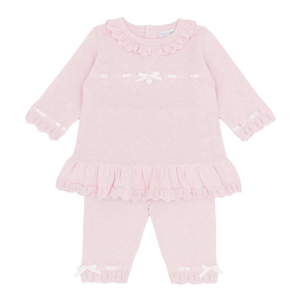 Bluesbaby- 2 delige set roze Lovissa
