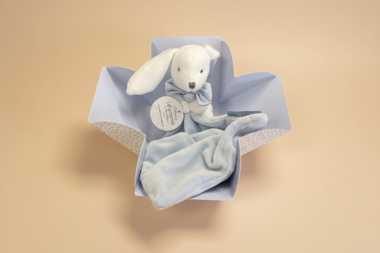 Doudou Lapin Fleur