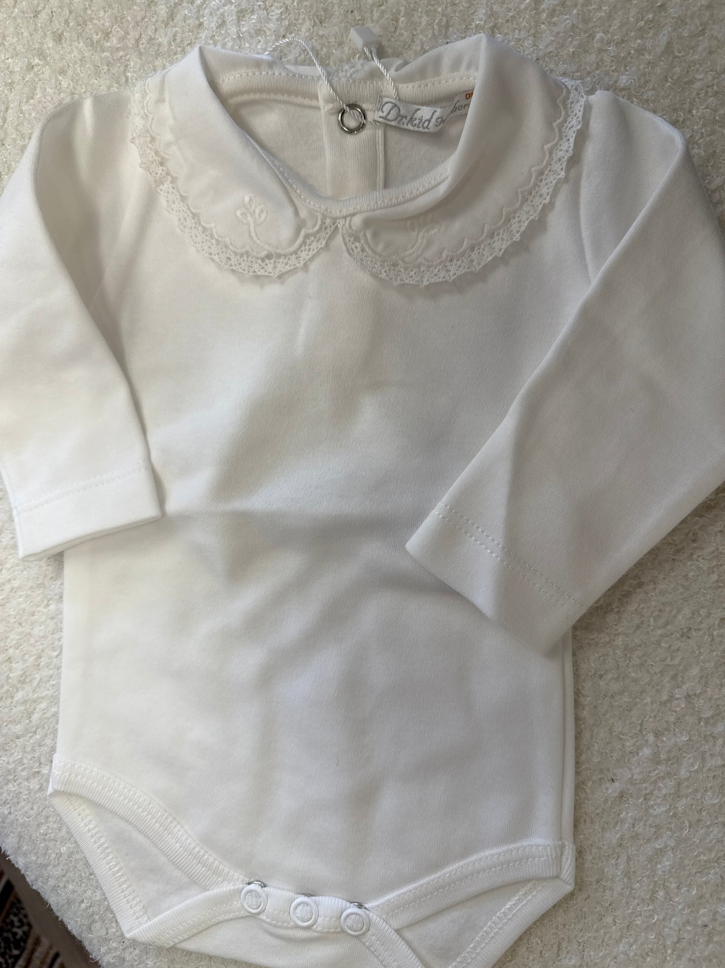 Dr. Kid - romper wit met kraag