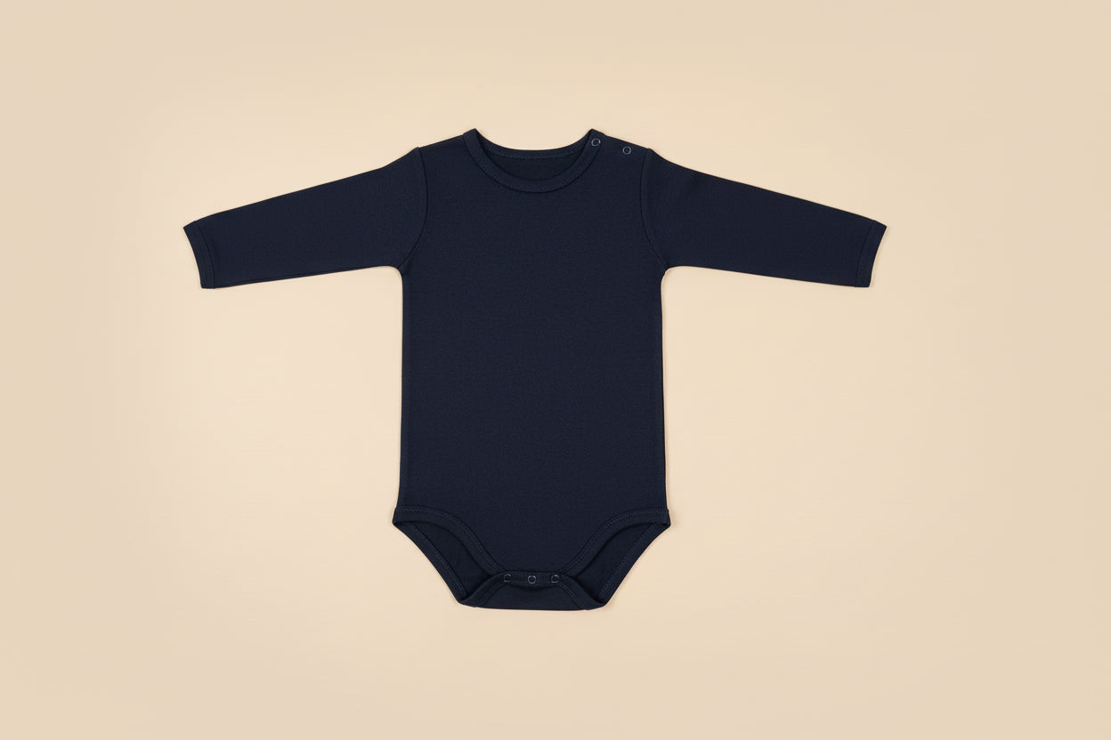 L/S MOCK TURLTE BODYSUIT Babidu