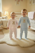 Baby Gi - pyjama 2 kleuren beer