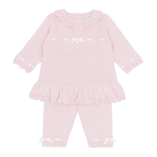 Bluesbaby- 2 delige set roze Lovissa