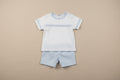 Set blauw wit - Deolinda