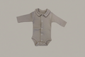 FRONT SNAP L/S BODYSUIT