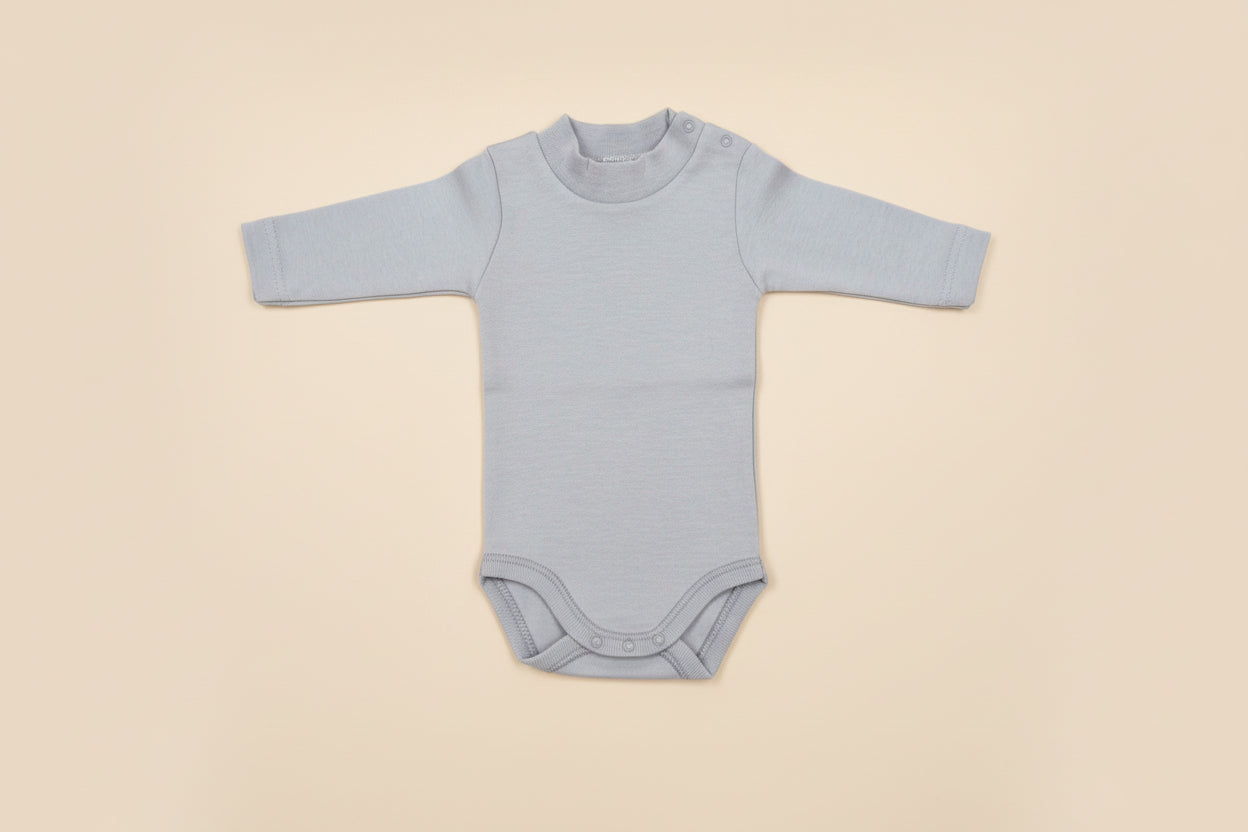 L/S MOCK TURLTE BODYSUIT Babidu