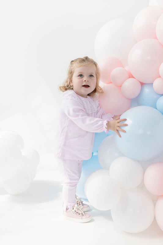 Bluesbaby- 2 delige set roze