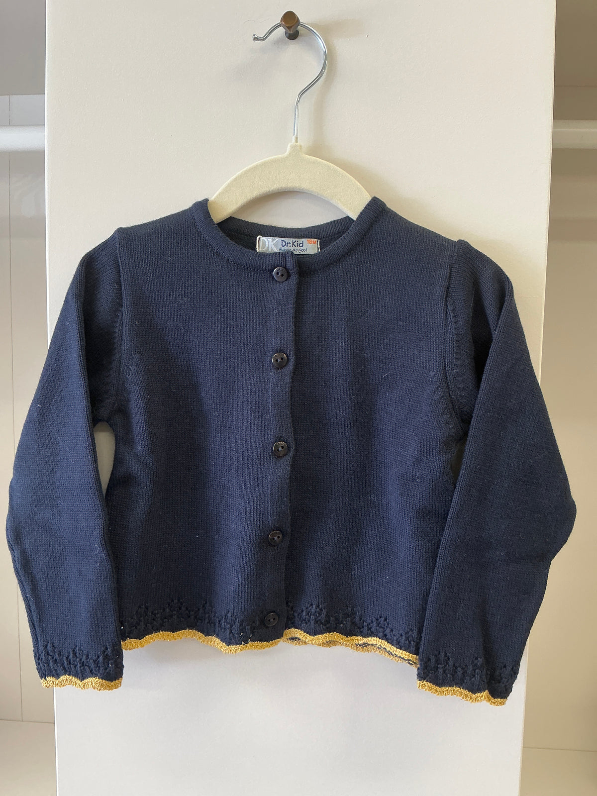 Vest blauw