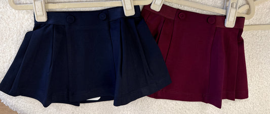 Dr. Kid - Bordeaux / marineblauw rok
