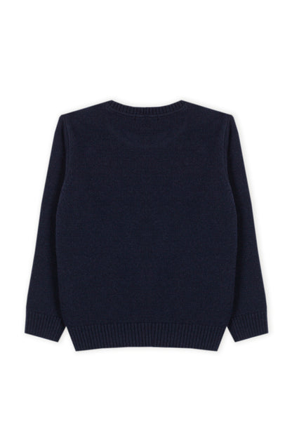 Trui donker blauw