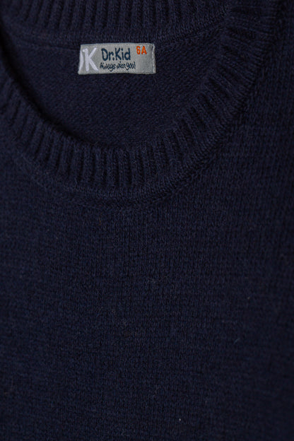 Trui donker blauw