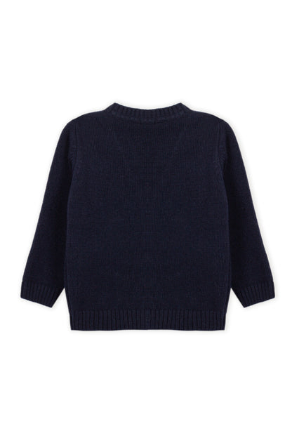 Trui donker blauw