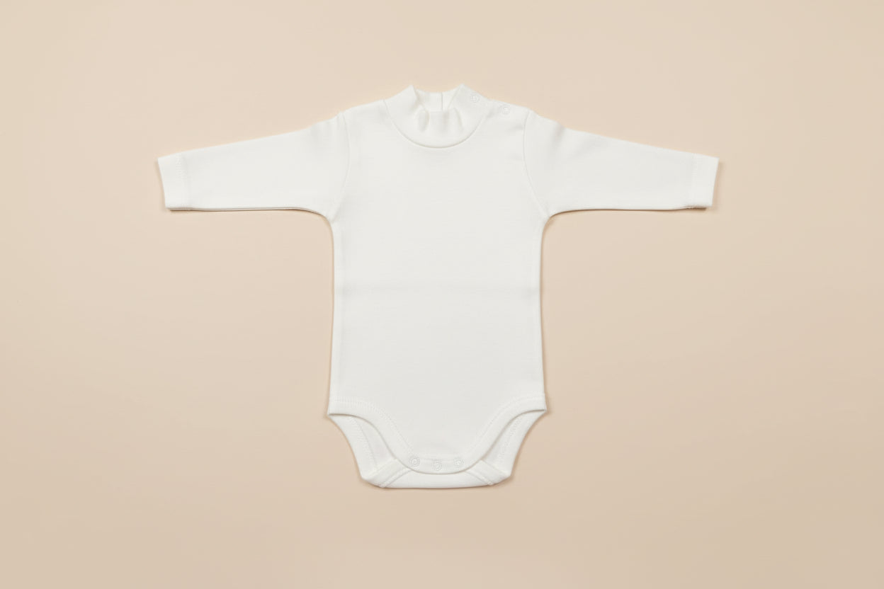 L/S MOCK TURLTE BODYSUIT Babidu