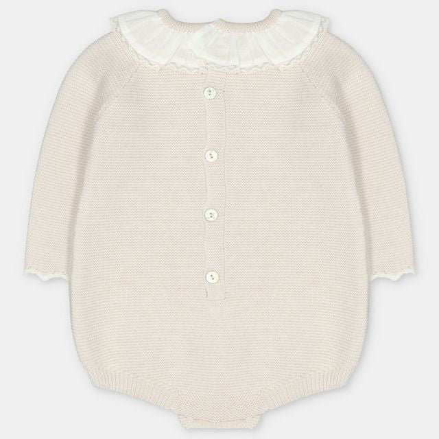 Martin Aranda - Shortie gebreid beige
