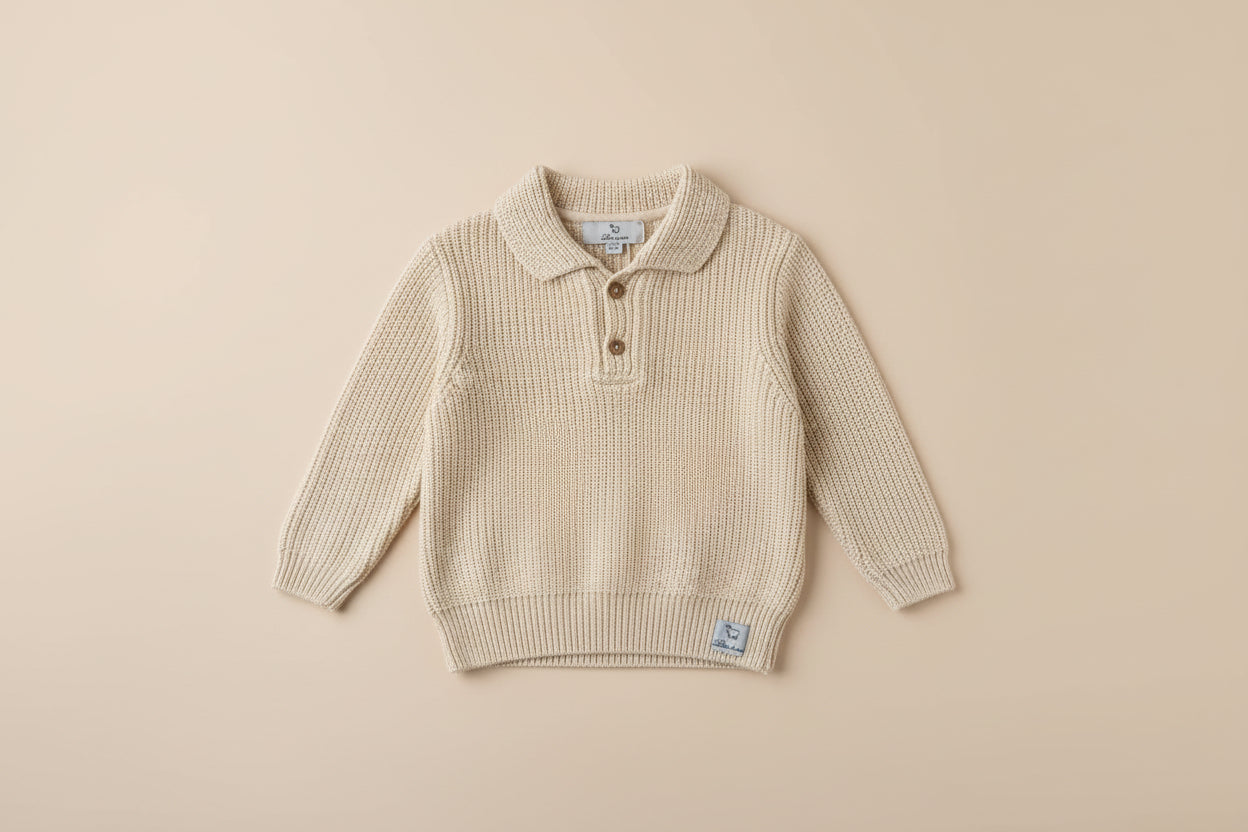 Leo knit polo - LRDM
