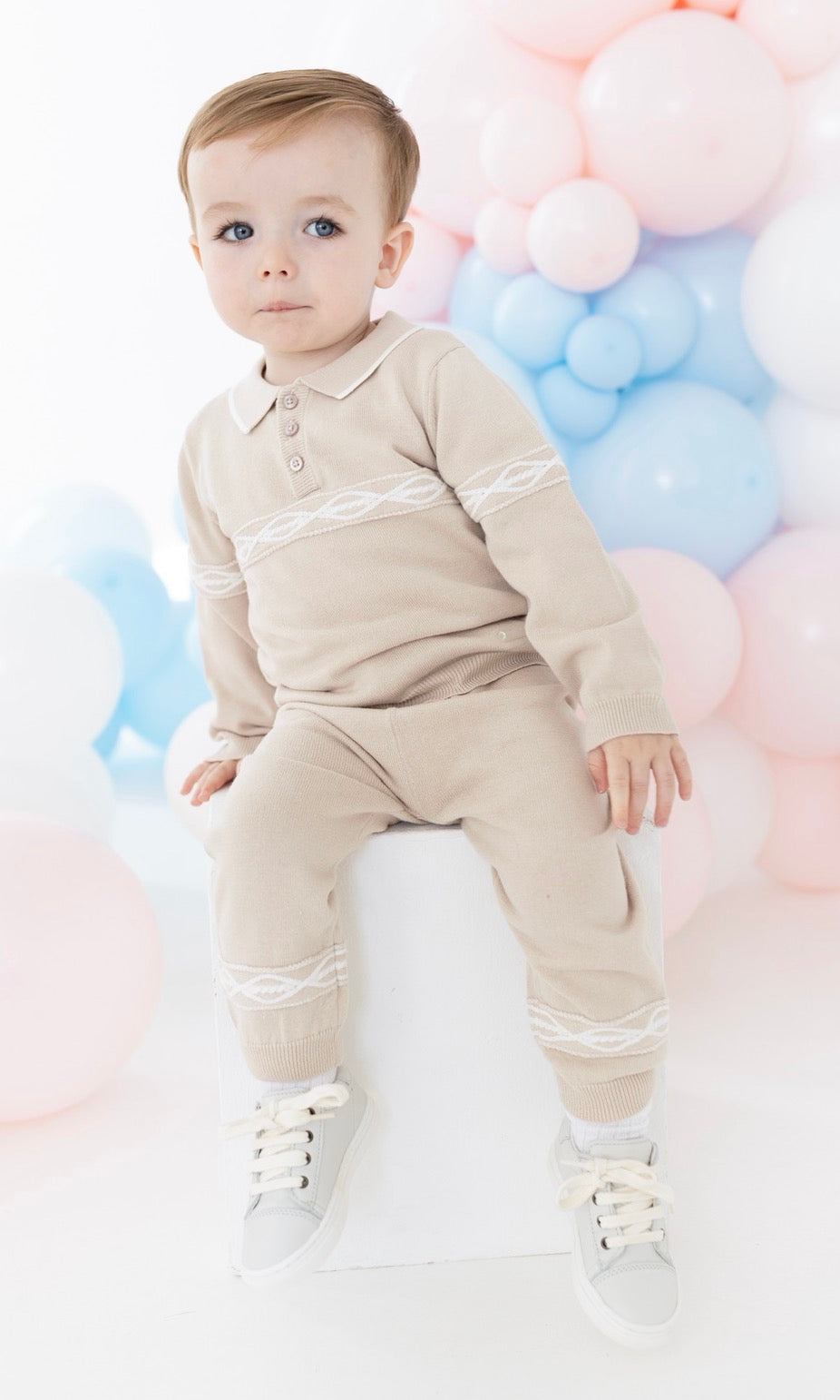 Bluesbaby - 2 delige set beige arden