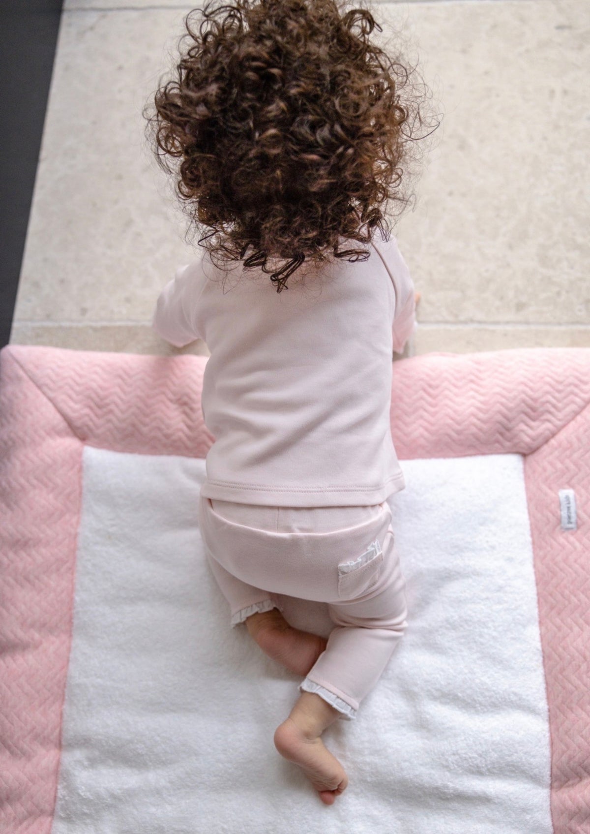 Poetree 2 delig - Boxpakje babyset zacht roze