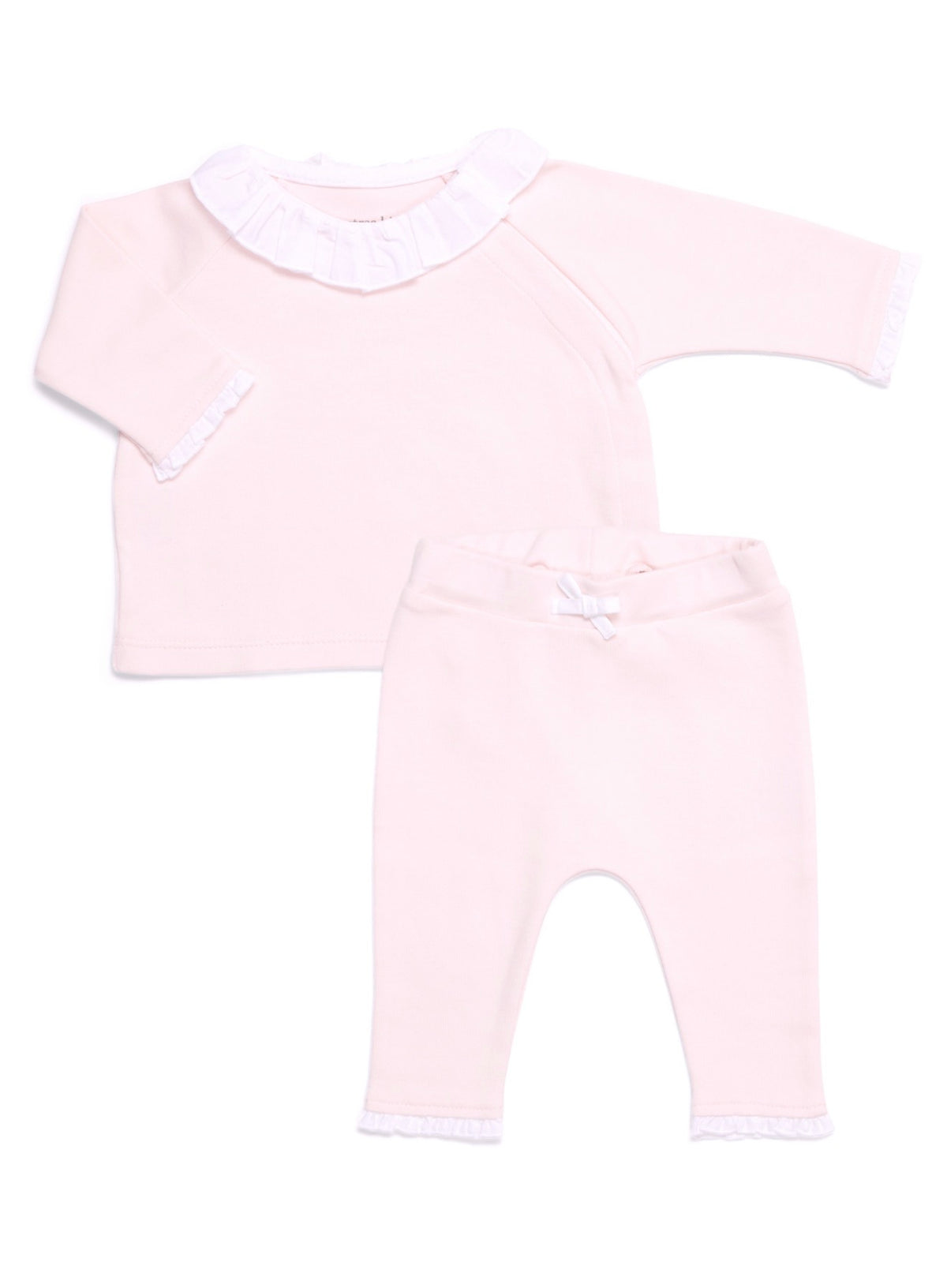 Poetree 2 delig - Boxpakje babyset zacht roze