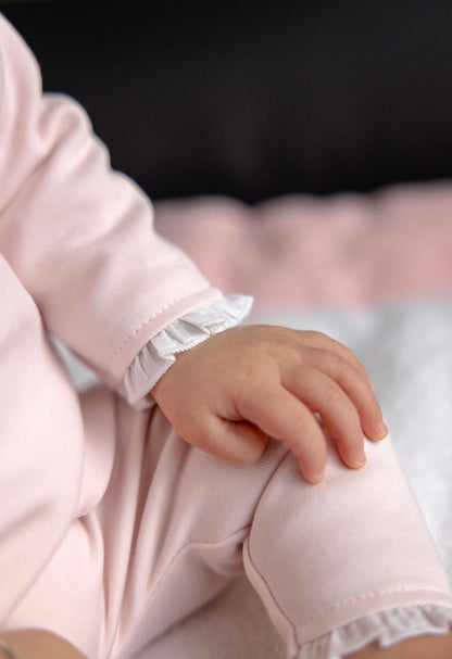 Poetree 2 delig - Boxpakje babyset zacht roze