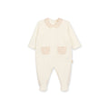 Baby Gi boxpakje - velours flower inclusief muts