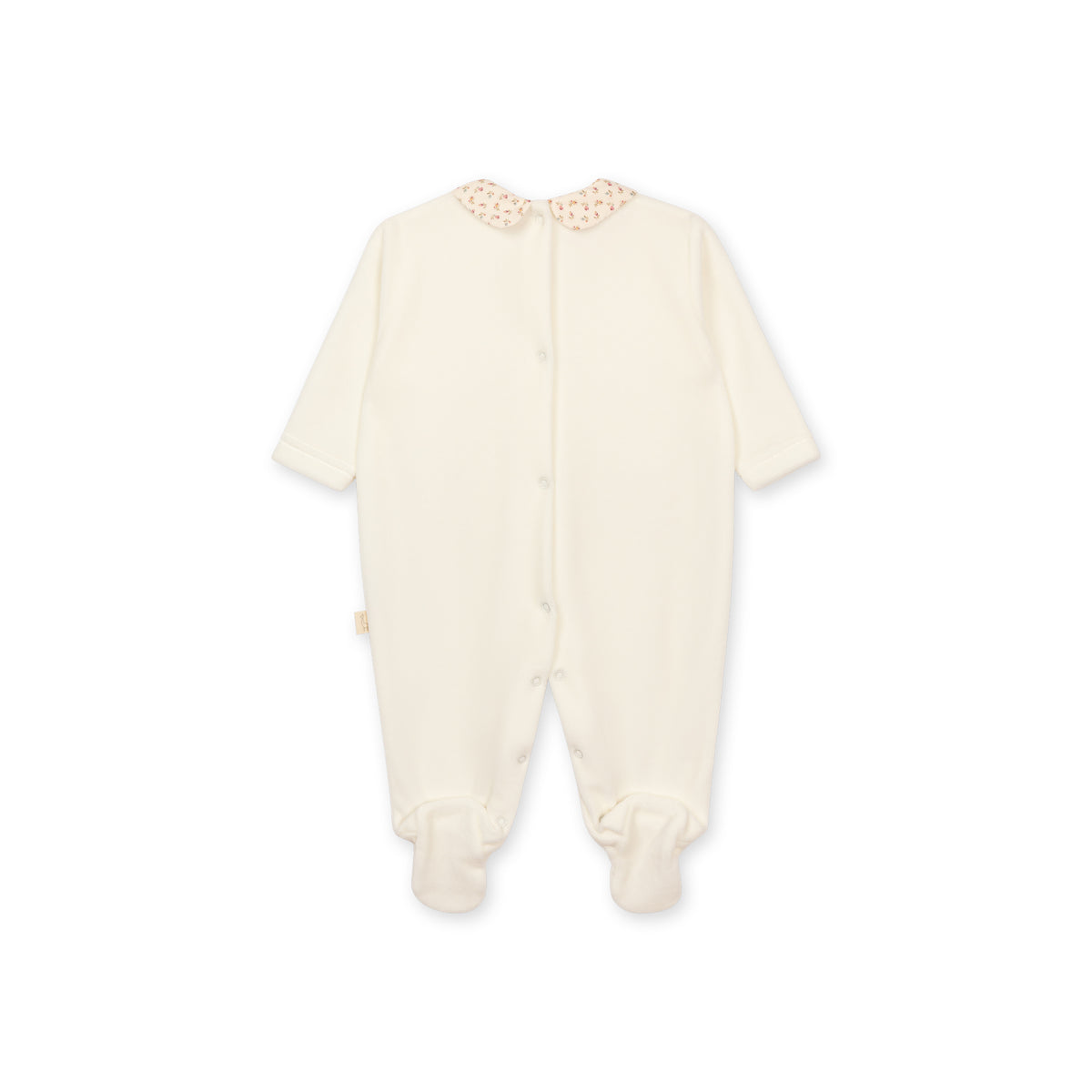 Baby Gi boxpakje - velours flower inclusief muts