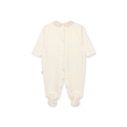 Baby Gi boxpakje - velours flower inclusief muts