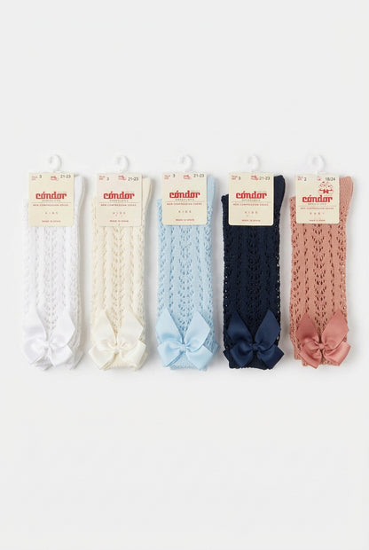 Condor - kousen met strik