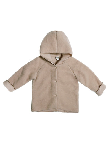Wollen vest, muts en slofjes