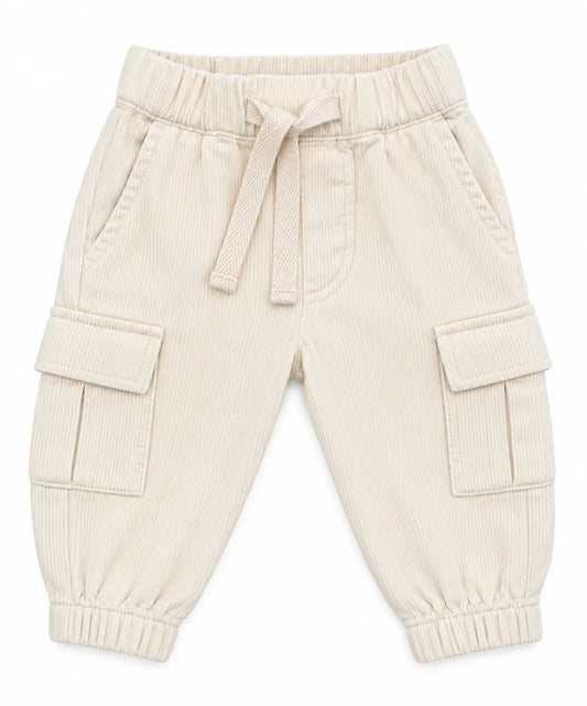Broek cargo rib pants