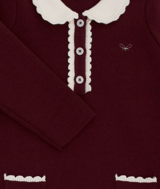 Tunic jurk Bordeaux