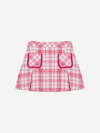 Patachou exclusive - Tweed set met handtas en diadeem