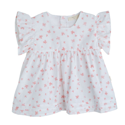 Jurkje met bloomer flower - Baby Gi
