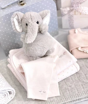 Livly olifant - knuffel Pink or Blue