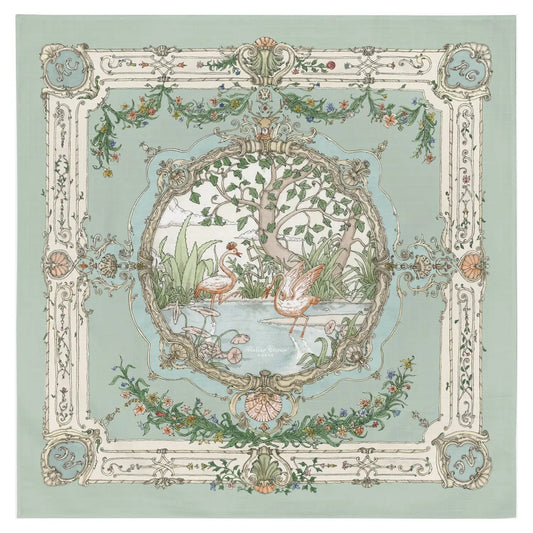 Carré - Tapestry Olive Green